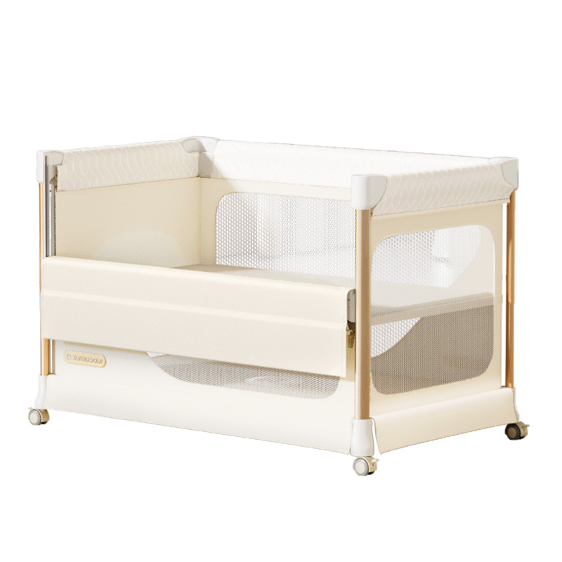 Baby Nursery With Queen Bed - سرير أطفال كامان قابل للطي متعدد