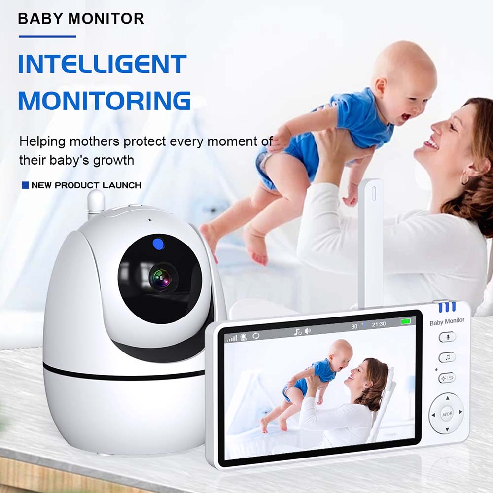 5 بوصة مراقبة الطفل بالفيديو ، - مراجعة Baby Nursery Camera وسعره