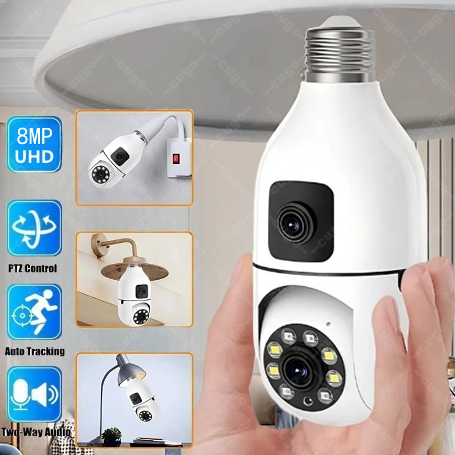 كاميرا مراقبة أمنية E27 بدقة 8 - مراجعة Baby Nursery Camera وسعره