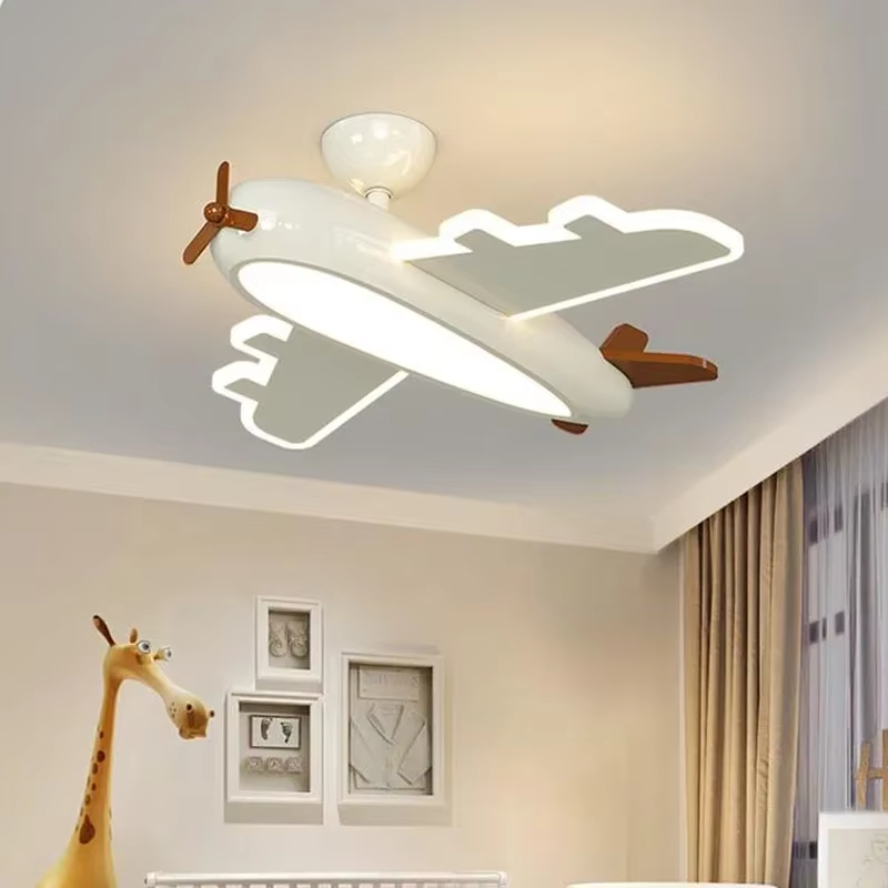 الكرتون طائرة مصباح السقف التص - مراجعة Baby Nursery Ceiling Light وسعره