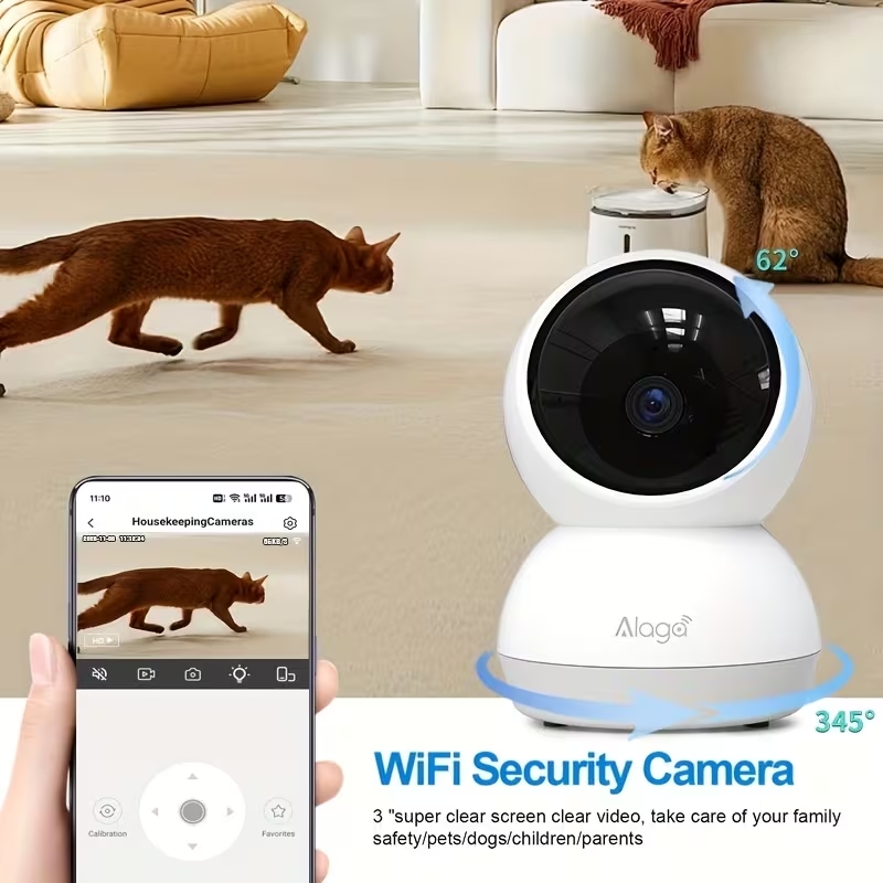 كاميرا أمان ذكية بتقنية واي فا - مراجعة Baby Nursery Camera وسعره