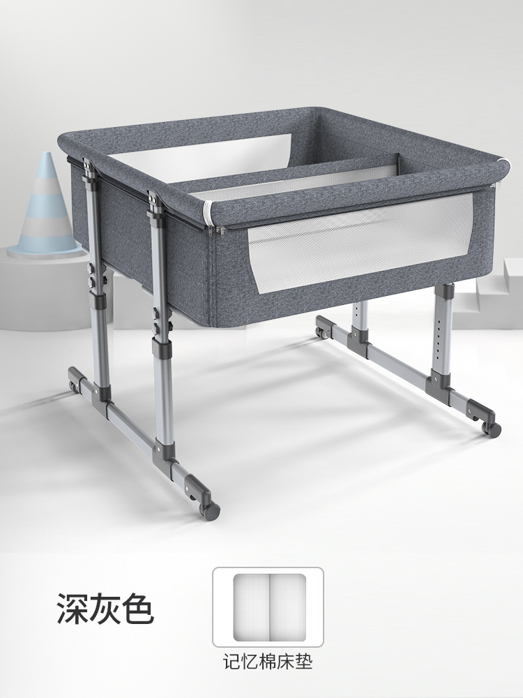 سرير أطفال مزدوج محمول قابل لل - مراجعة Baby Nursery With Queen Bed وسعره