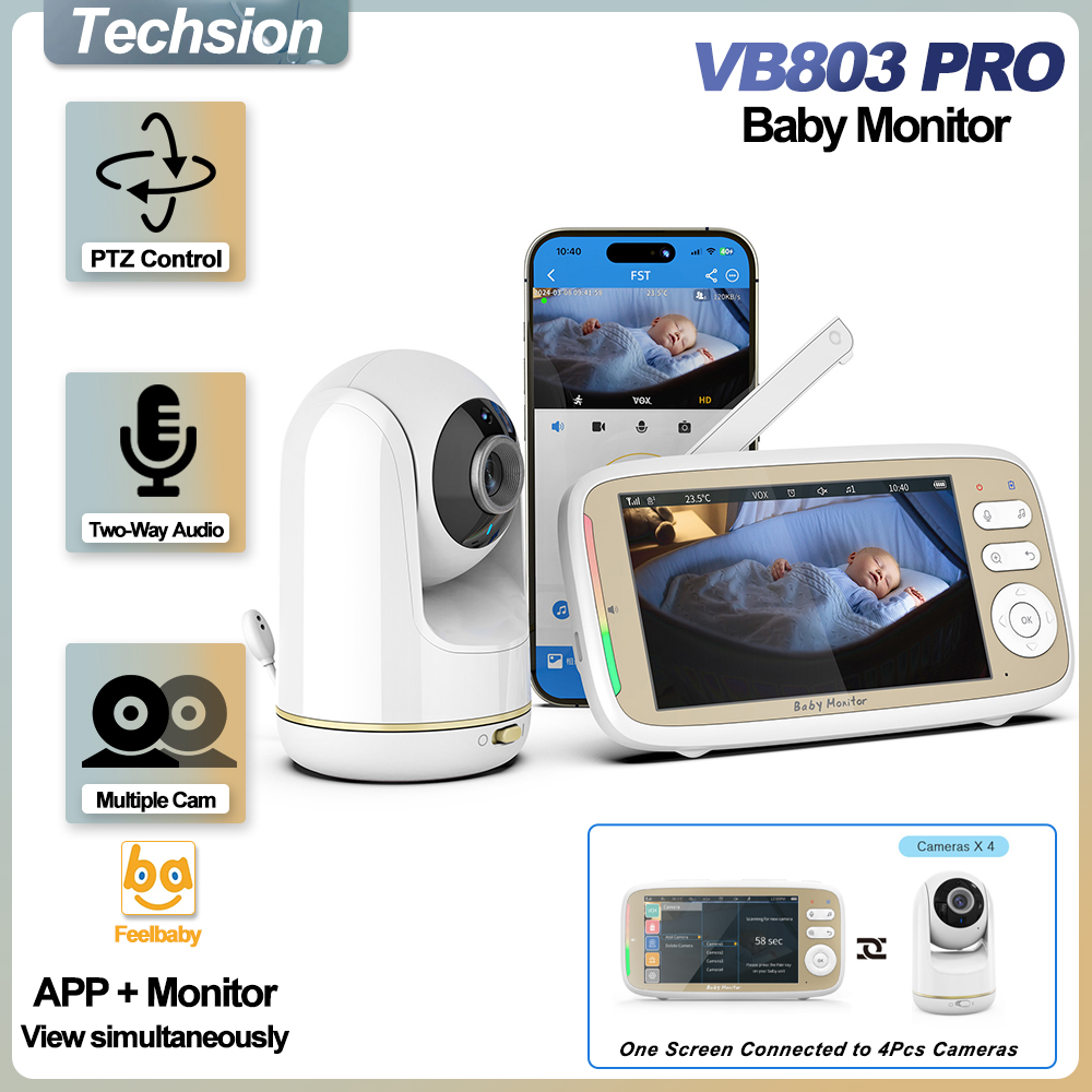 كاميرا مراقبة الأطفال VB803 PR - مراجعة Baby Nursery Camera وسعره