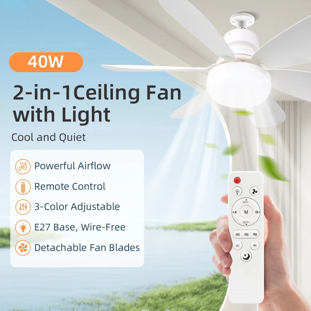 مروحة سقف لغرفة الأطفال 2026 م - مراجعة Baby Nursery Ceiling Light وسعره