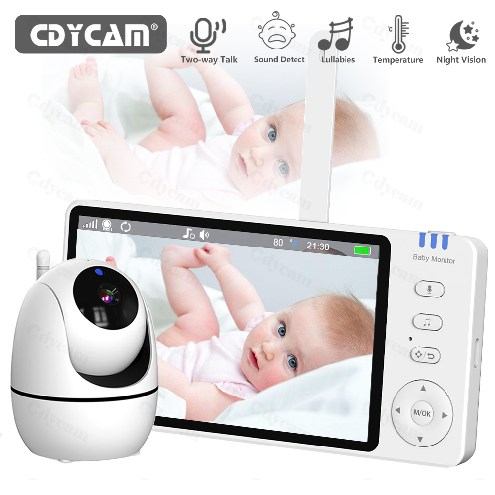 جهاز مراقبة الطفل بالفيديو مع  - مراجعة Baby Nursery Camera وسعره