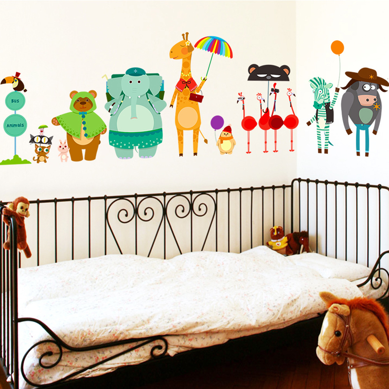 الكرتون حديقة الحيوان محطة الح - مراجعة Baby Nursery Zoo Animals وسعره