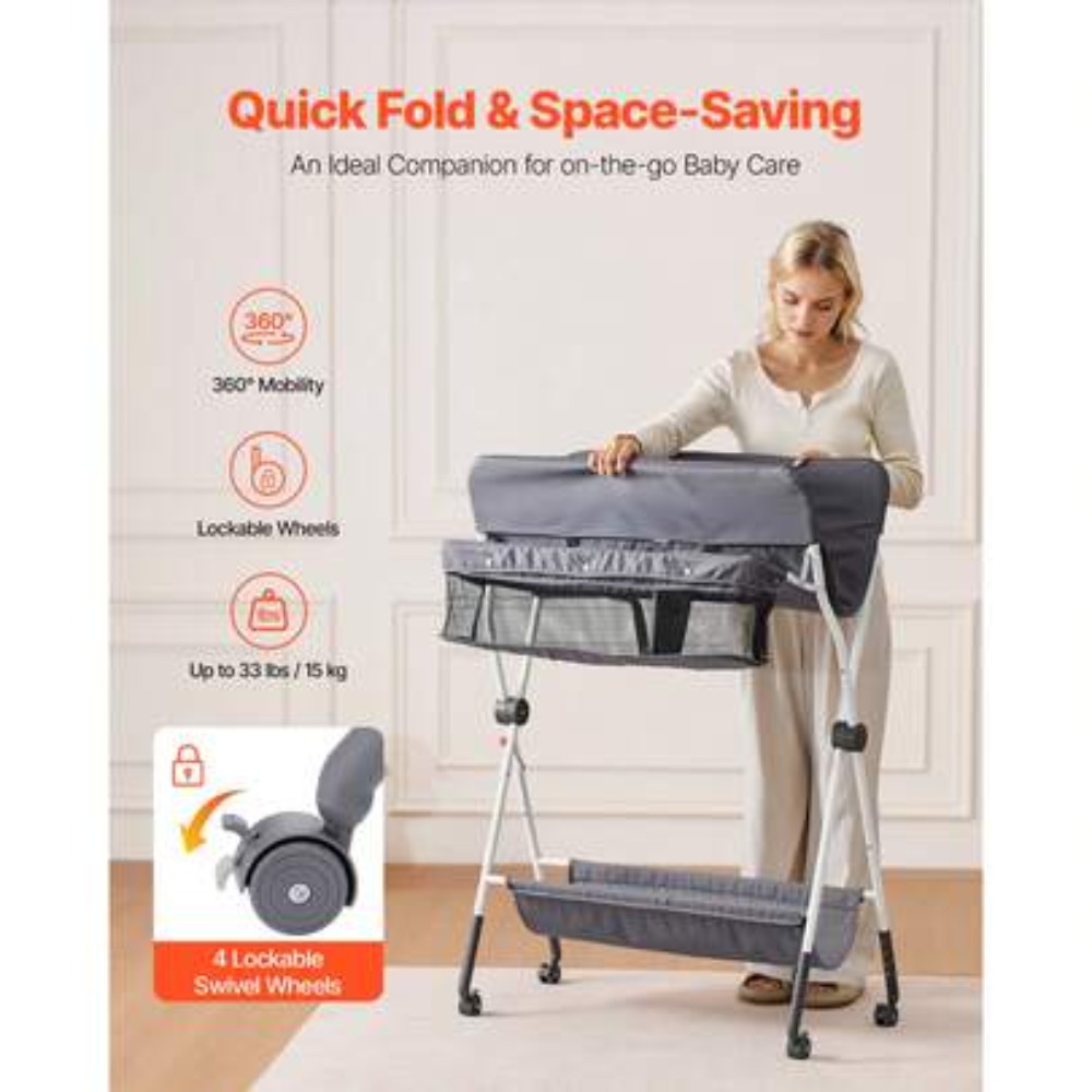 طاولة تغيير حفاضات الأطفال قاب - مراجعة Baby Nursery Shelf وسعره